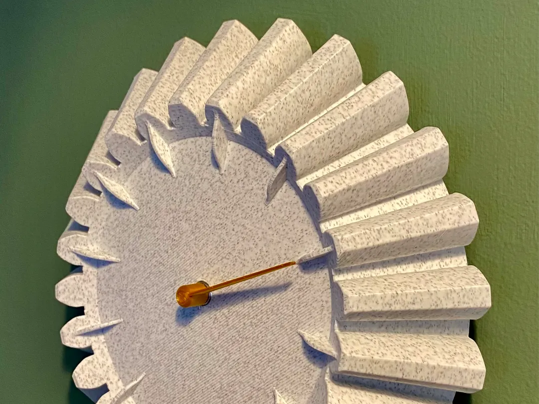One Handed Bevel Gear Wall Clock - Decor, in stock in India