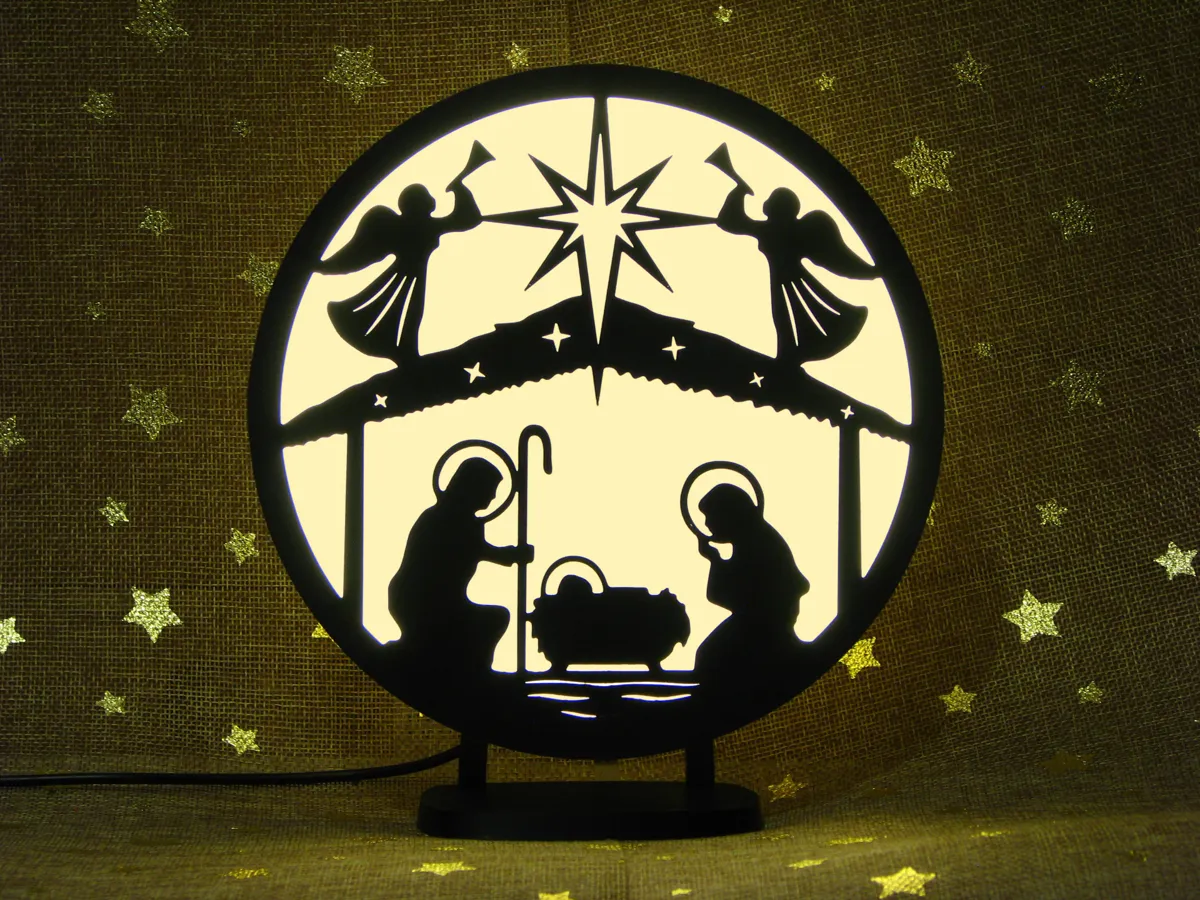 Nativity scene - USB dimmable night lamp