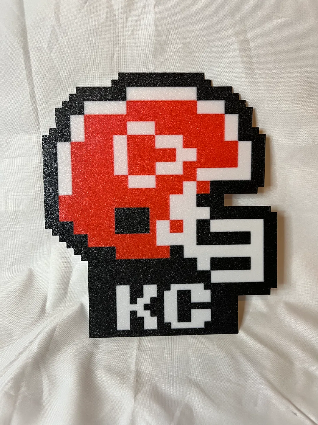 Kansas City Chiefs Tecmo Super Bowl Light Box, photo 3 of 3 - Kansas City Chiefs Tecmo Super Bowl Light Box Art