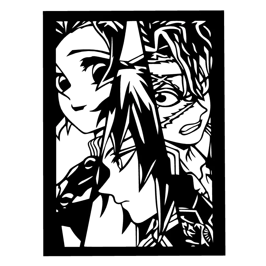 Hashira 2D Poster - StandAlone Panel 2, photo 2 of 2 - Hashira 2D Poster - StandAlone Panel 2 Art