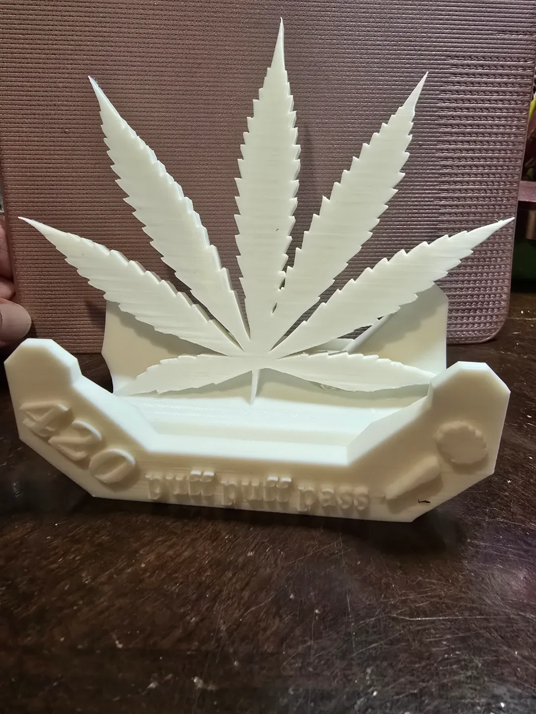 420 phone/tablet stand, photo 2 of 2 - 420 phone/tablet stand Art