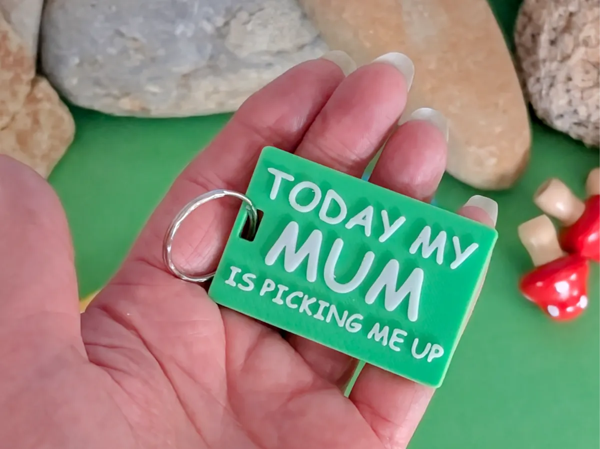 After School Pick-up instruction Tags