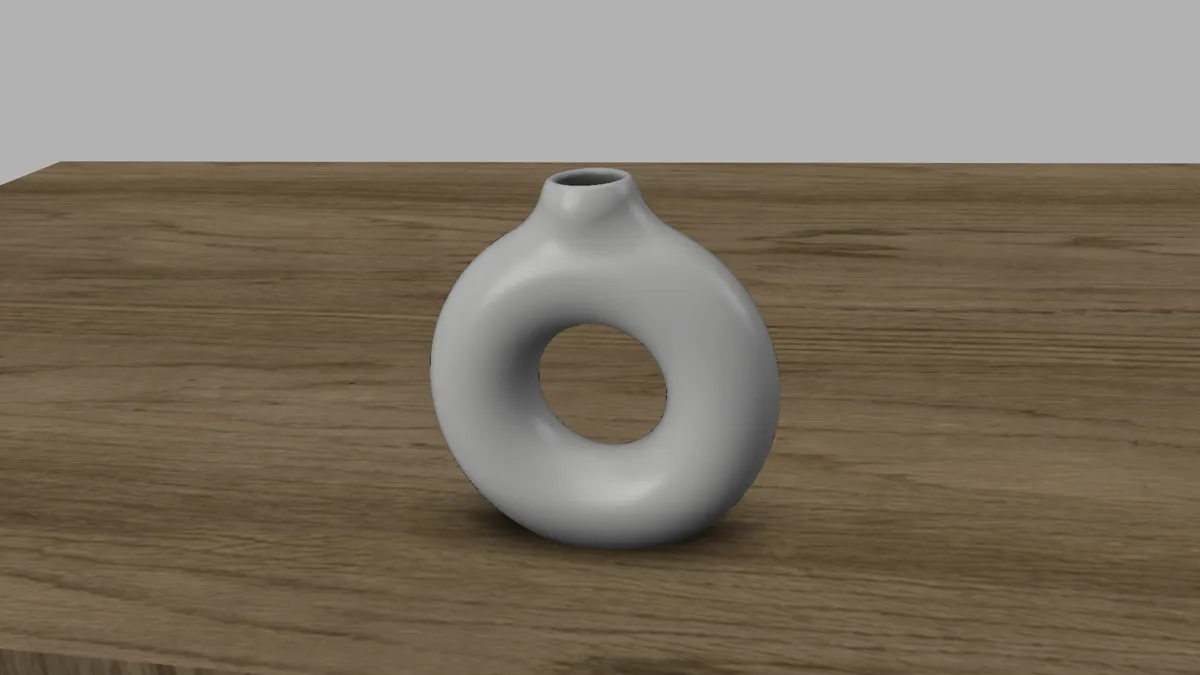 Donut Vase, photo 4 of 4 - Donut Vase Home Decor Items