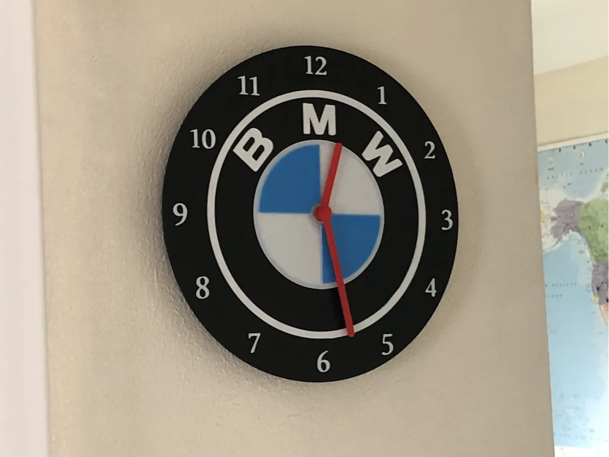 BMW Clock
