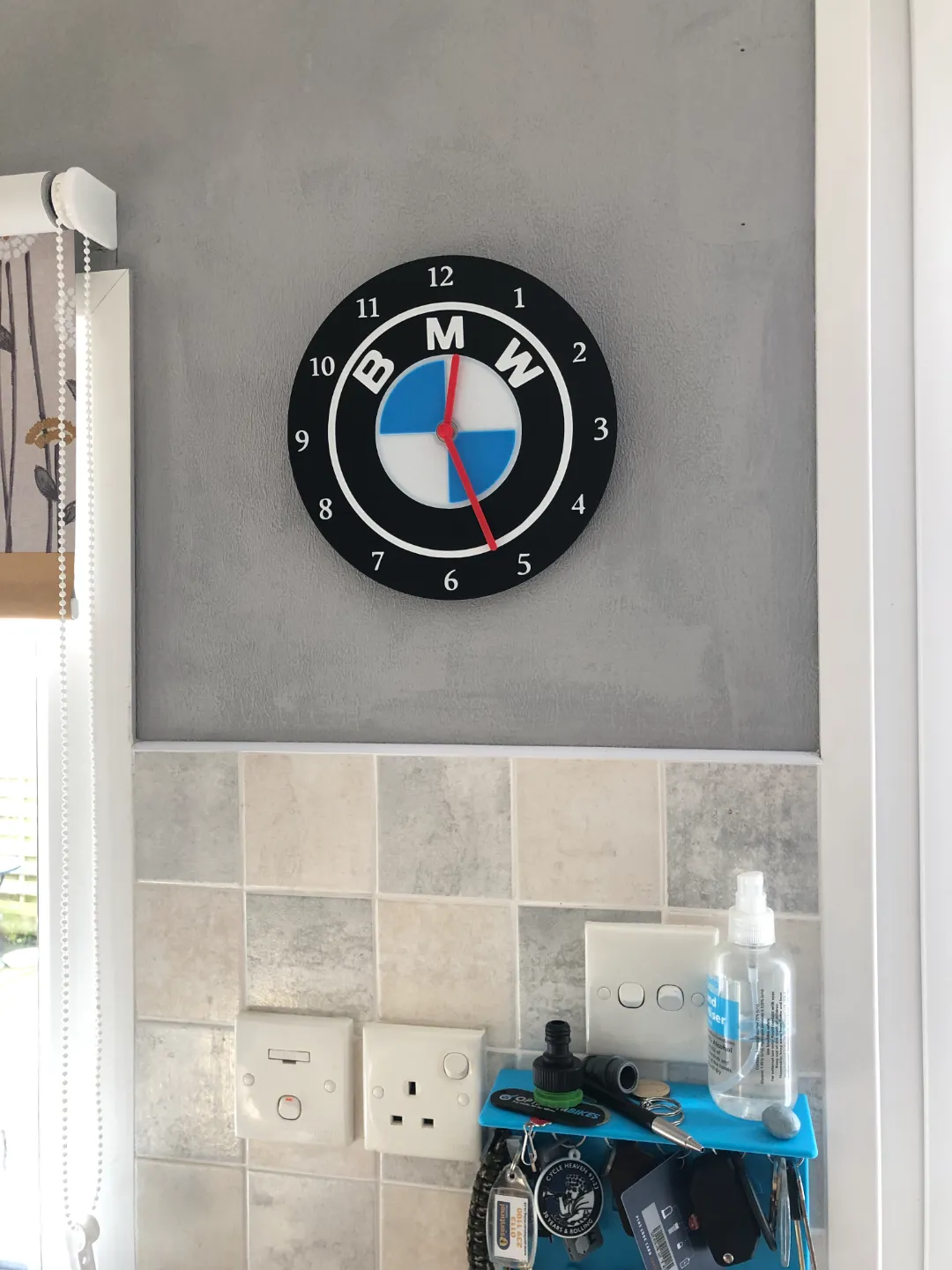 BMW Clock, photo 3 of 4 - BMW Clock Home Decor Items