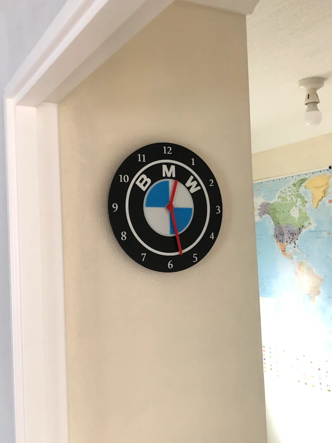 BMW Clock, photo 4 of 4 - BMW Clock Home Decor Items