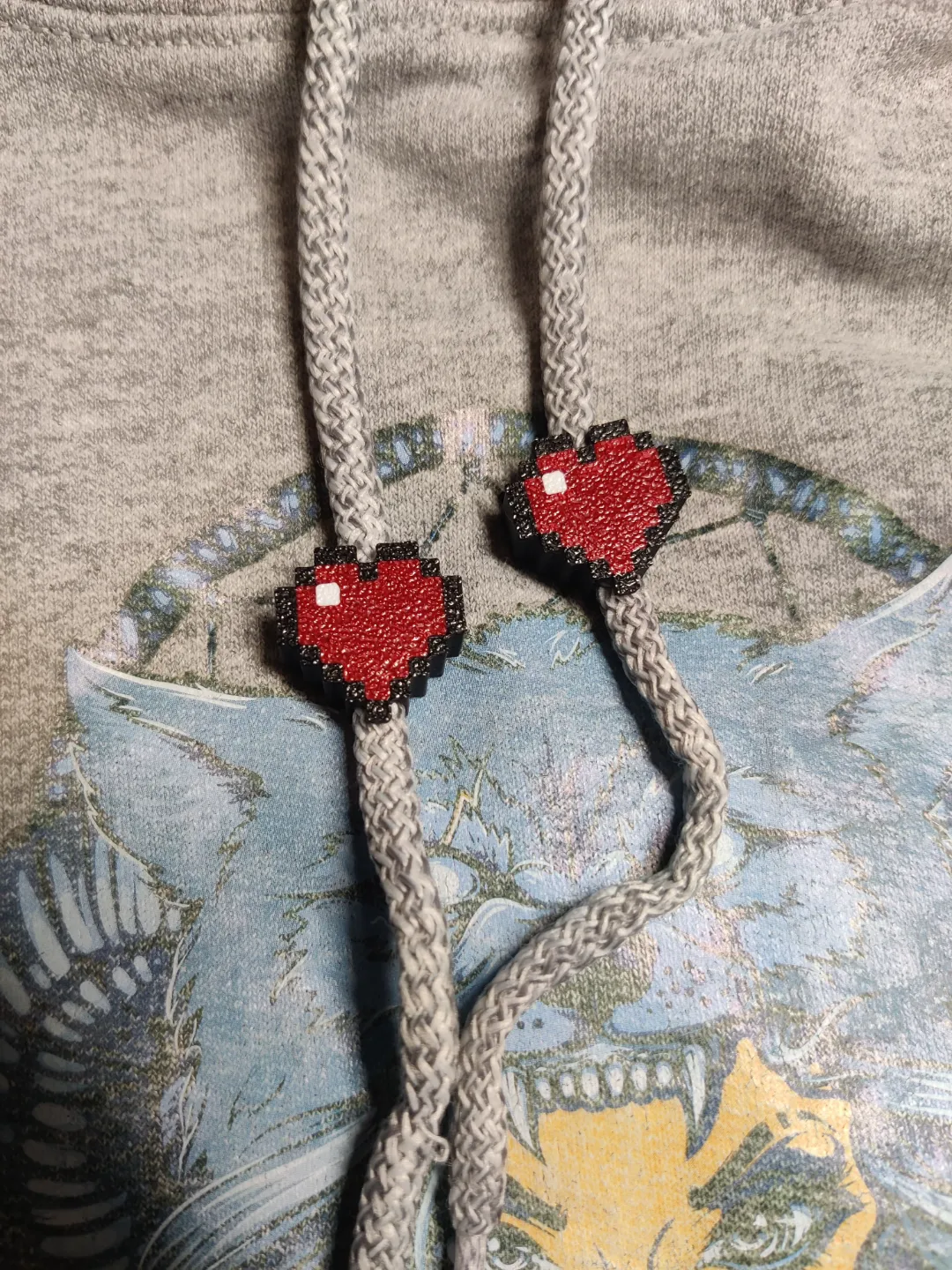 Minecraft Hoodie Drawstring Beads, photo 3 of 4 - Minecraft Hoodie Drawstring Beads Jewellery & Accessories