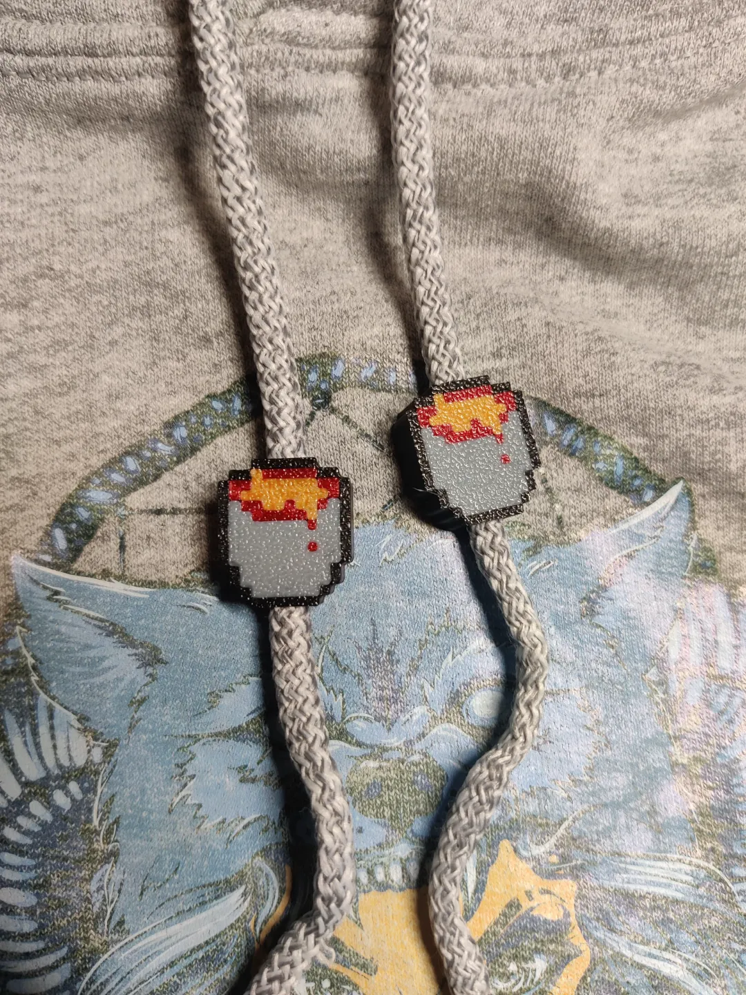 Minecraft Hoodie Drawstring Beads, photo 4 of 4 - Minecraft Hoodie Drawstring Beads Jewellery & Accessories