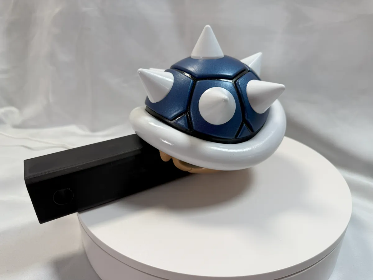 Koopa Shell Trailer Hitch Cover from Mario Kart, photo 4 of 4 - Koopa Shell Trailer Hitch Cover from Mario Kart Car & Vehicle