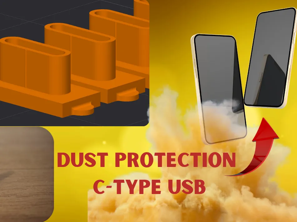 USB-C Port Dust Cover Plug