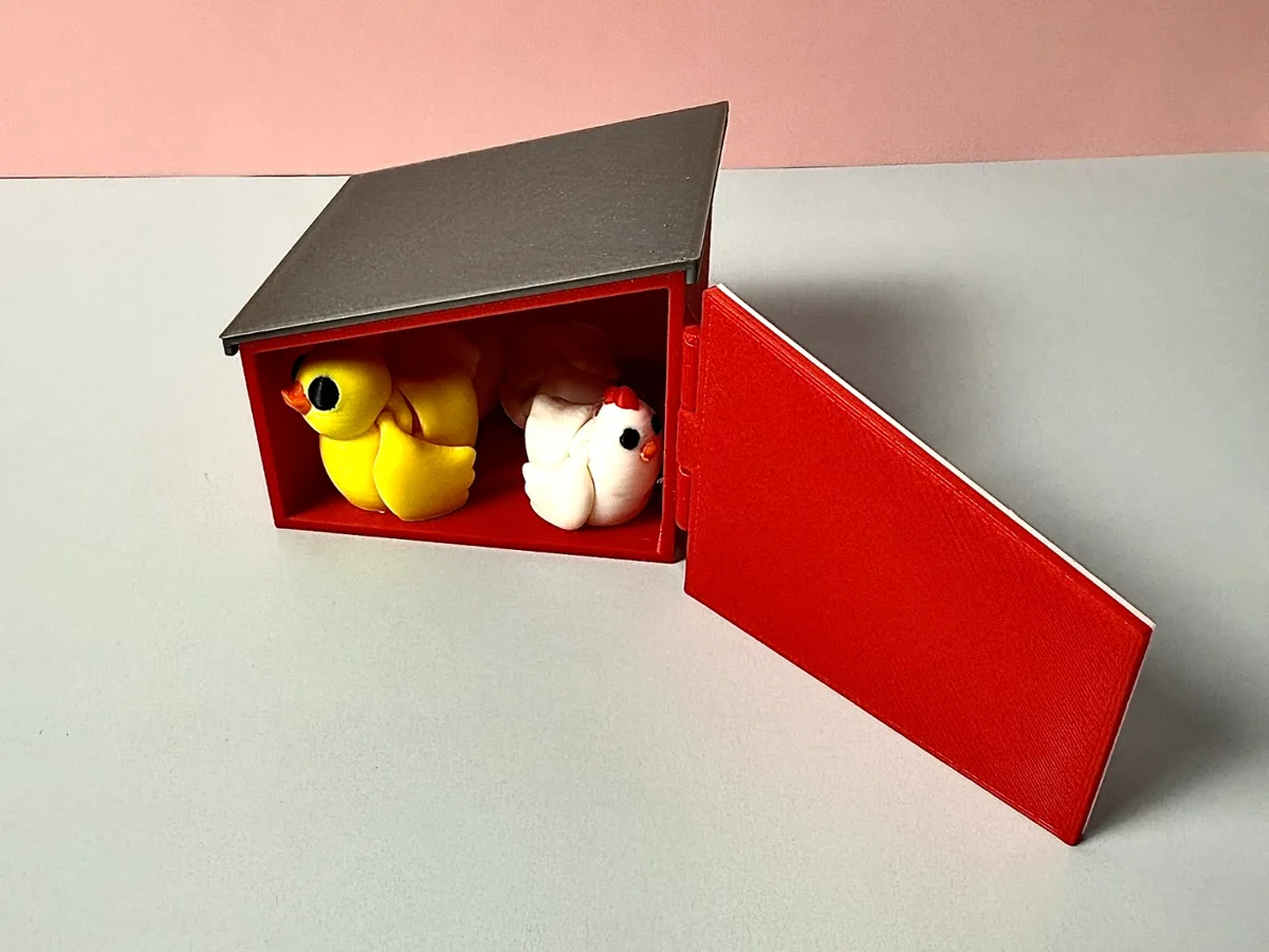 Chicken coop for mini flexi animals