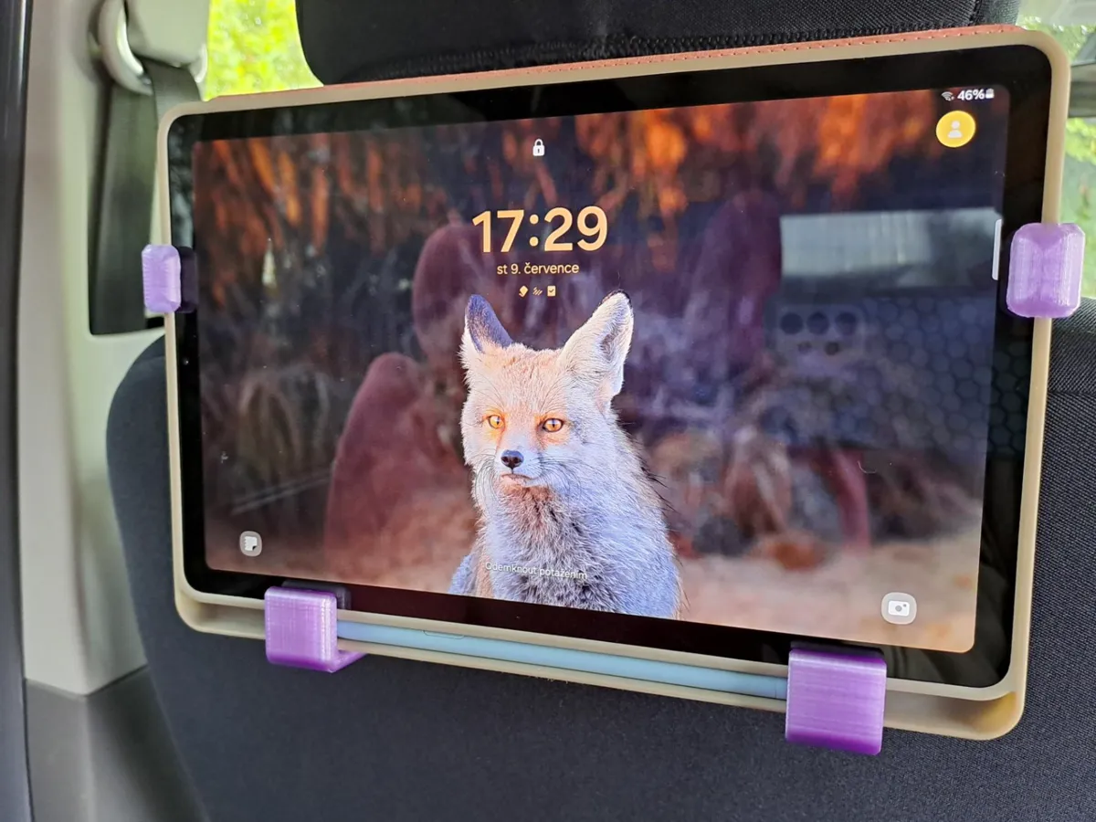 Car tablet holder