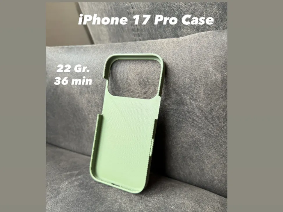 iPhone 17 Pro Case with Camera Bump