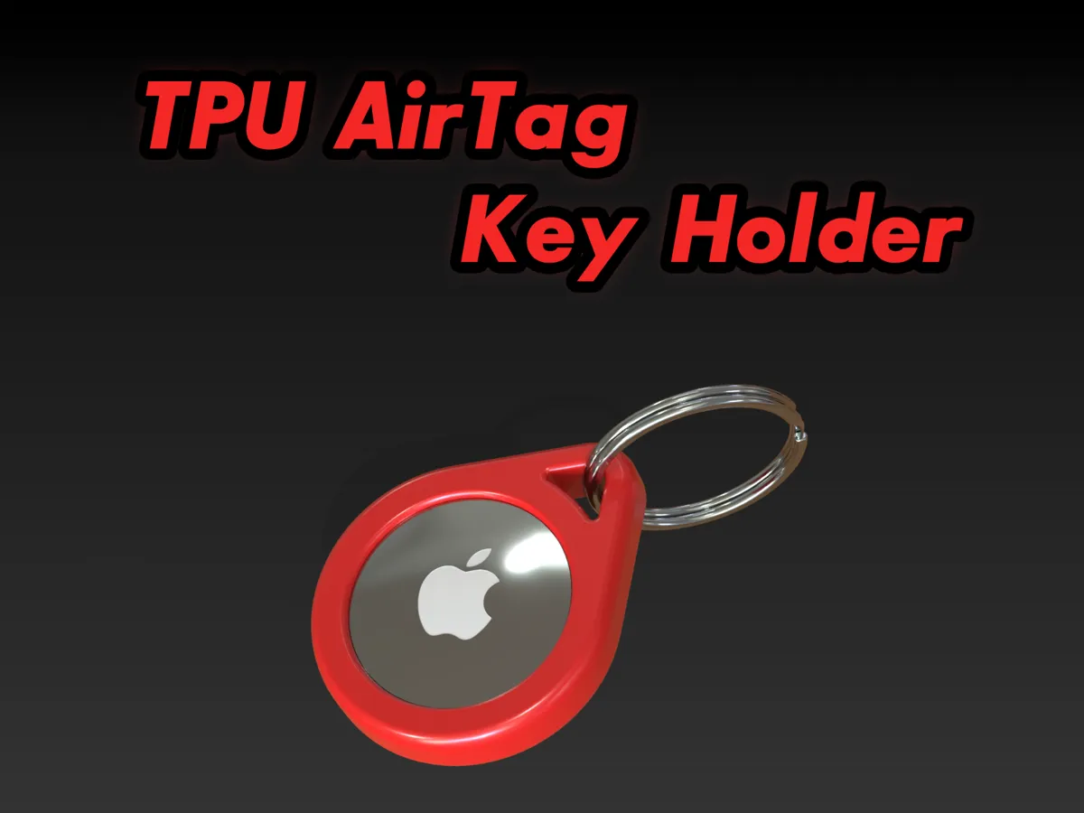 Flex TPU AirTag Key Holder