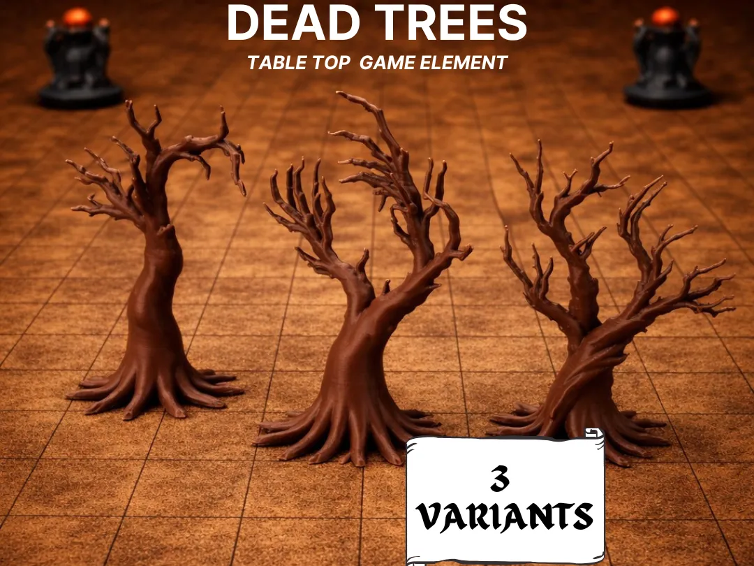 Tote Bäume - Tabletop Terrain Element Dnd