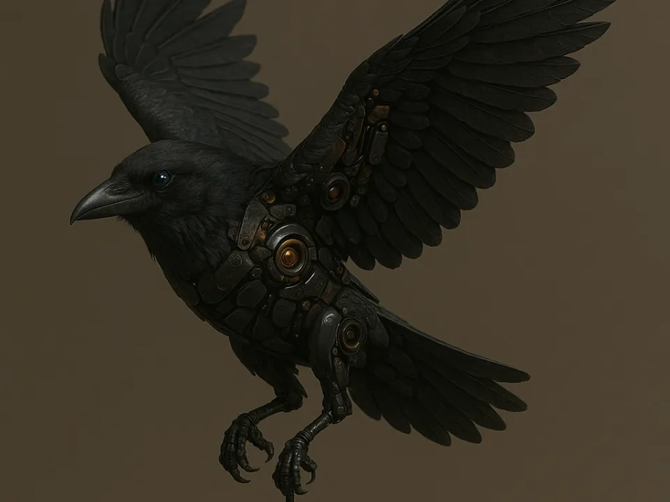 Rabe Raven Miniature