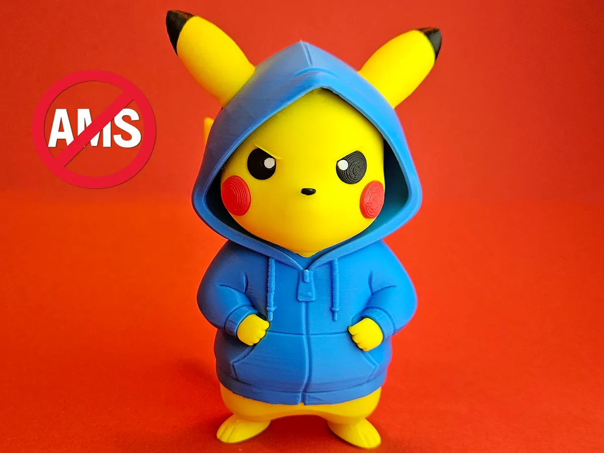 Pikachu pokemon in Hoodie, + Multicolor