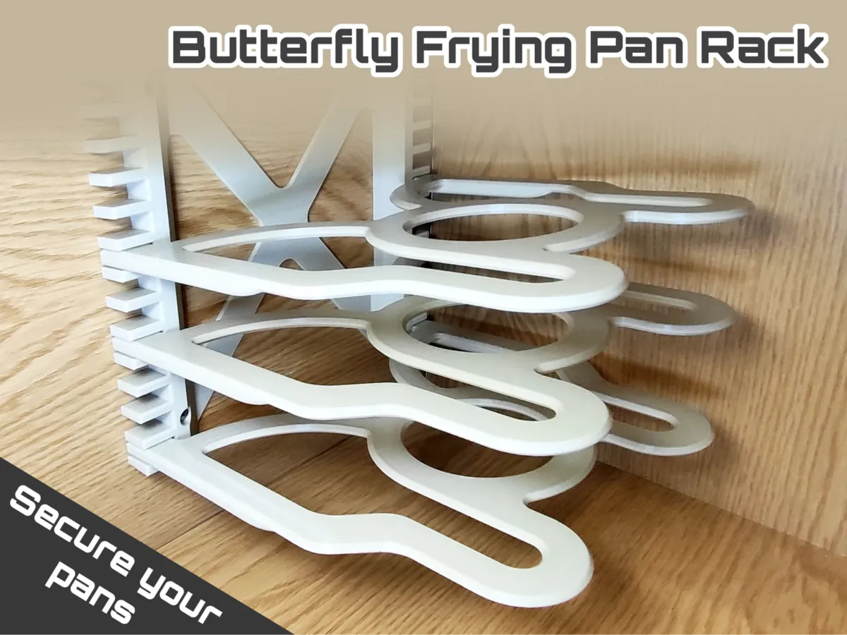 Butterfly frying pan rack - Pan, Lid & Cutting Board Racks, in stock