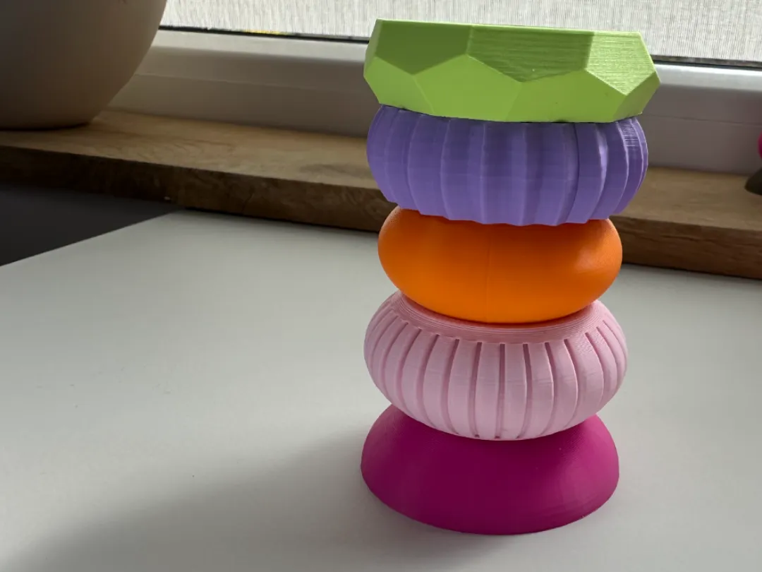 Stackable Candle Holder for LED Candle