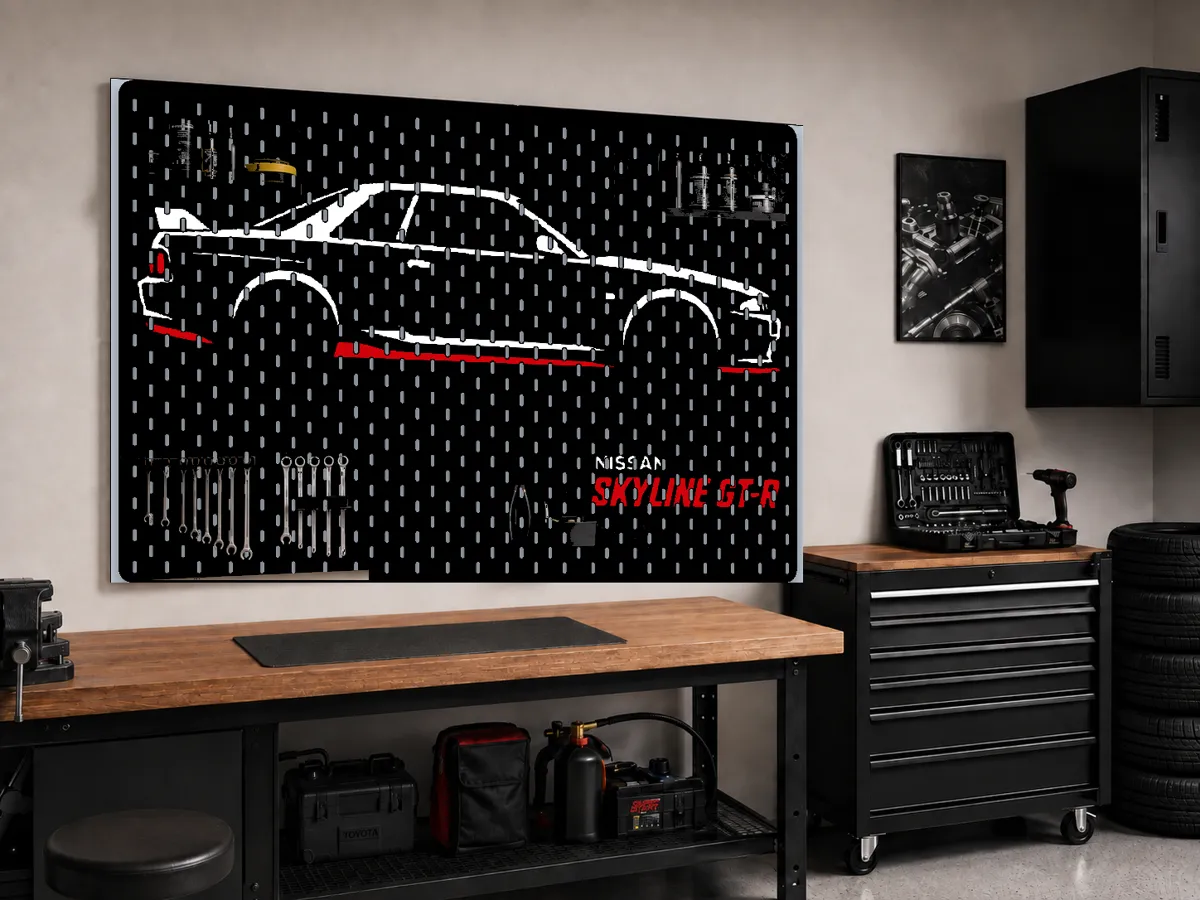 Nissan Skyline GT-R R32 Makers Wall (SKADIS) - 2D Art, in stock in India