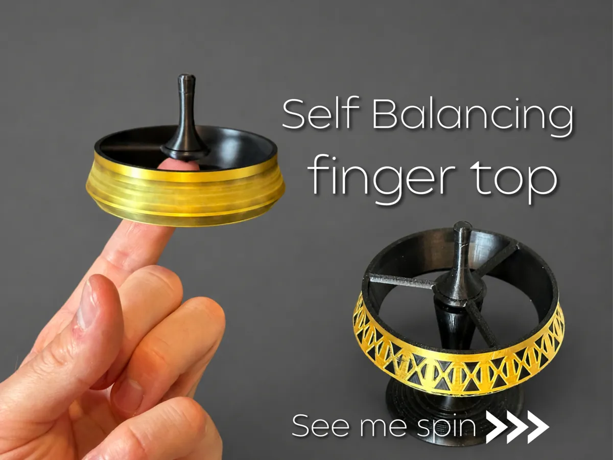 Self-Balancing Finger Top