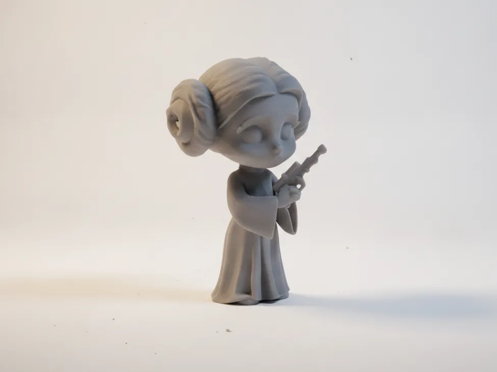 Princess Leia Star Wars Chibi Figure, photo 2 of 4 - Princess Leia Star Wars Chibi Figure Toys & Games