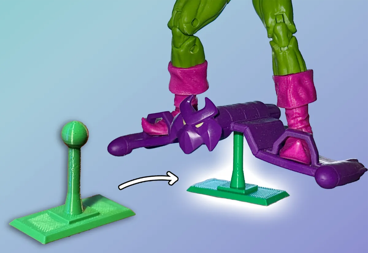 Green Goblin Glider Stand