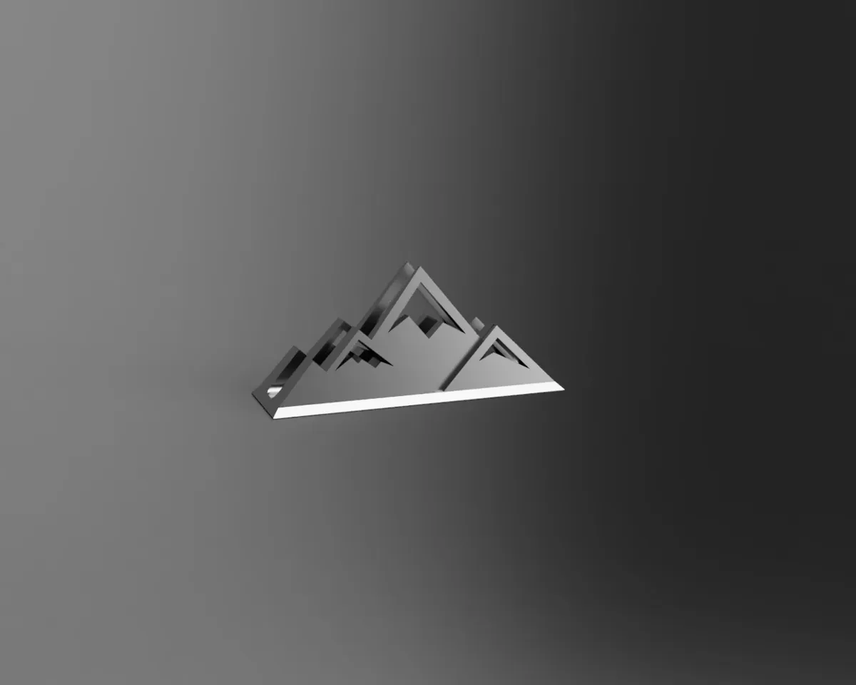Mountains vertical MacBook Pro Stand, photo 4 of 4 - Mountains vertical MacBook Pro Stand Mobile & Device Accessories