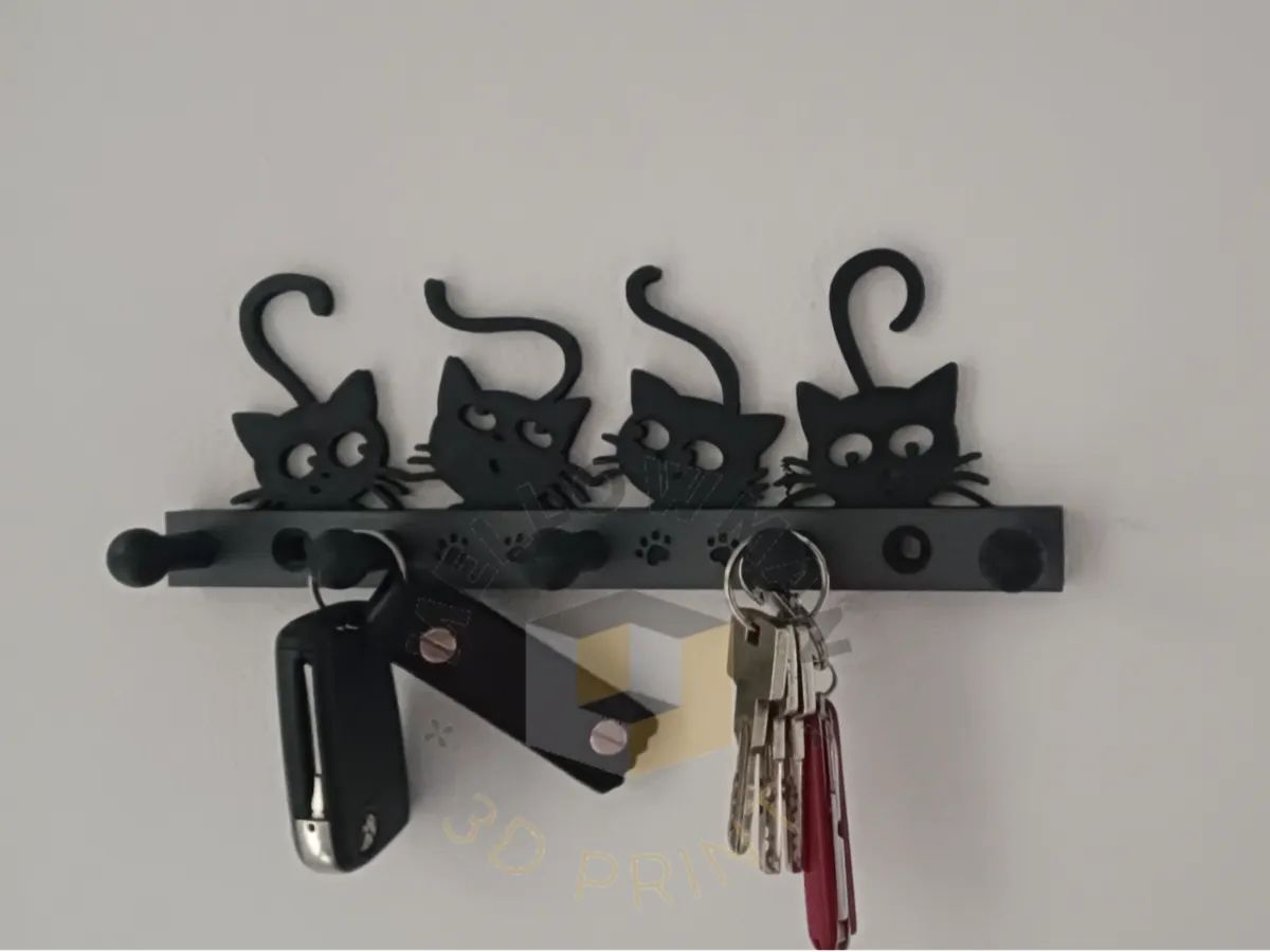 Katzen Schlüsselbrett / Cats Key hooks