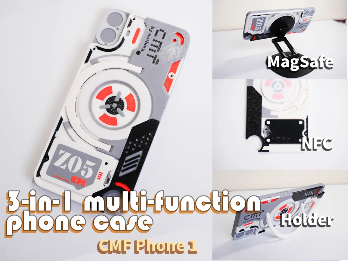 CMF Phone 1 3-in-1 Access Card Case - OnePlus & Nothing Covers, in stock