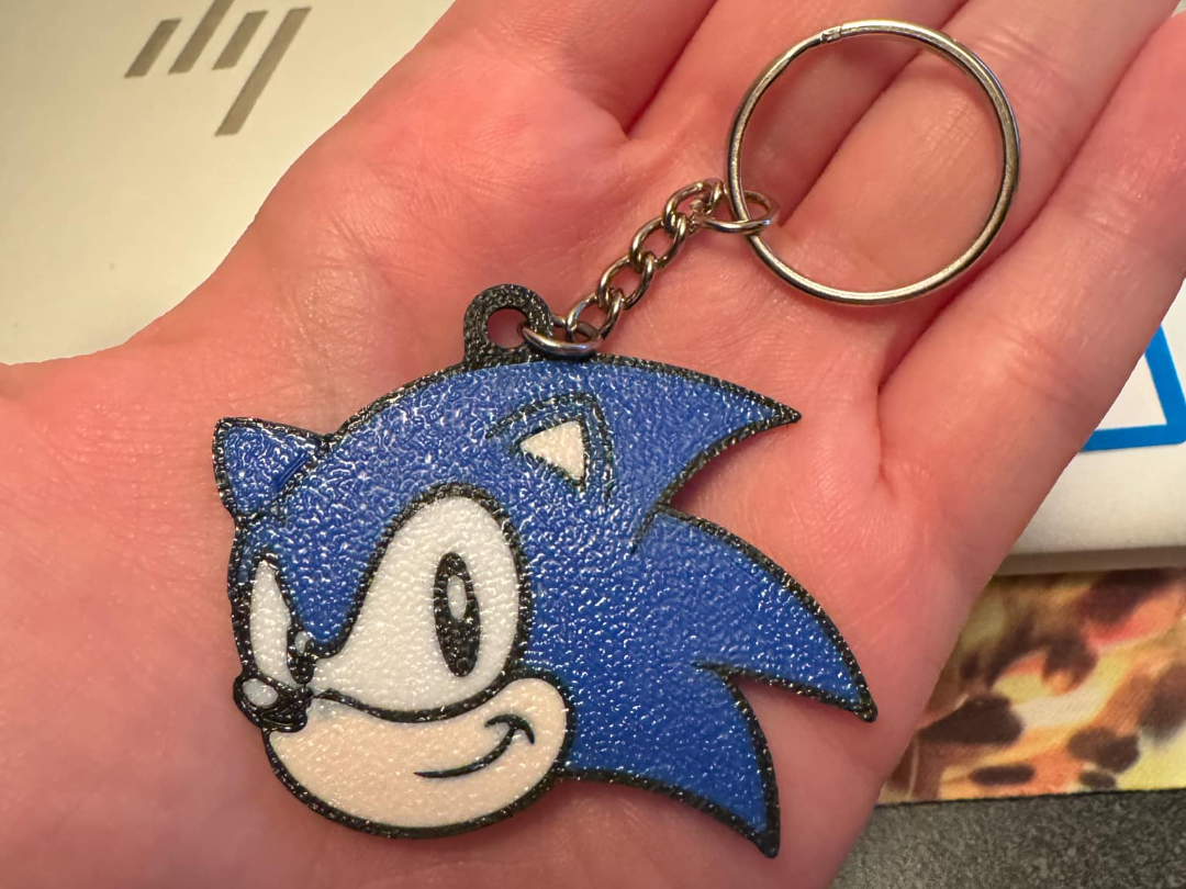 Sonic the Hedgehog Magnet/Keychain