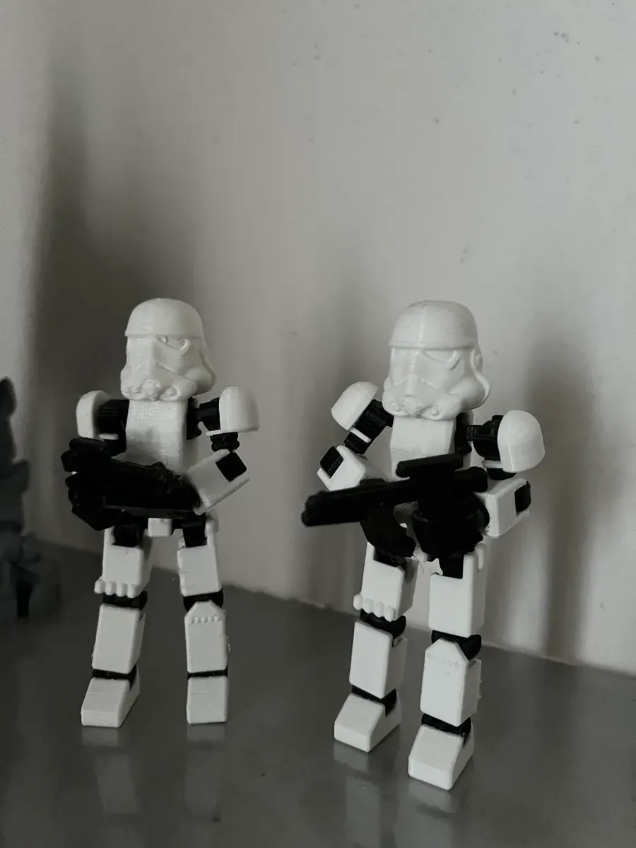 mini 13 stormtrooper on a kit card