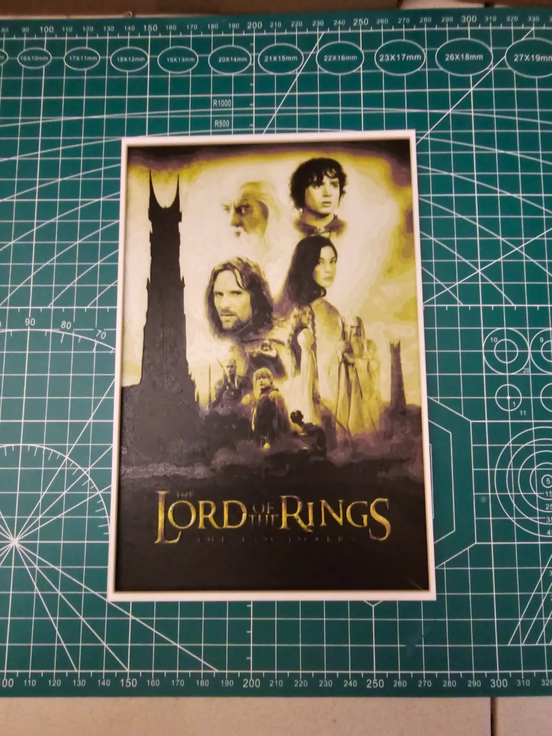 Lord of the Rings The Two Towers - Hueforge Art, photo 2 of 2 - Lord of the Rings The Two Towers - Hueforge Art Generative Art
