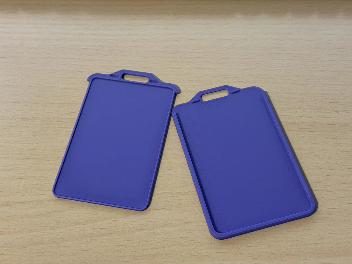 Sliding Card / Badge Holder - Now with AirTag, photo 3 of 4 - Sliding Card / Badge Holder - Now with AirTag Desk & Office