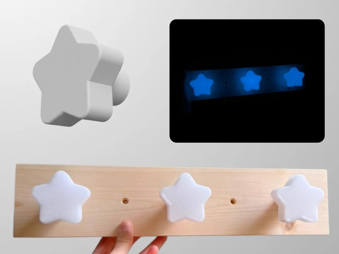 Chunky Star Hooks - Coat, Towel & Wall Hooks, in stock in India