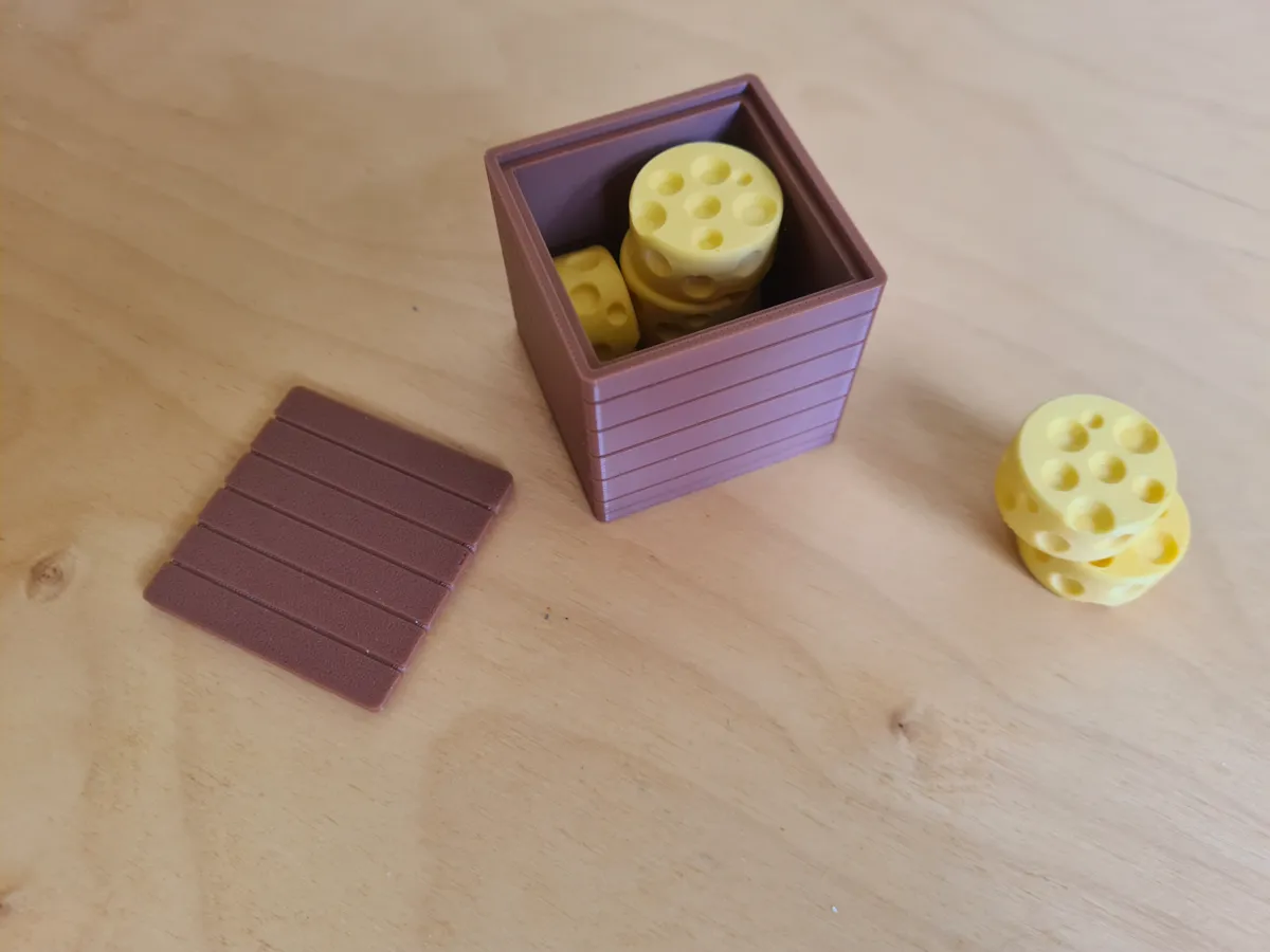 Cheese Puzzle Box, photo 2 of 4 - Cheese Puzzle Box Toys, Games & Hobbies