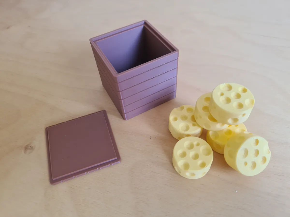 Cheese Puzzle Box, photo 3 of 4 - Cheese Puzzle Box Toys, Games & Hobbies