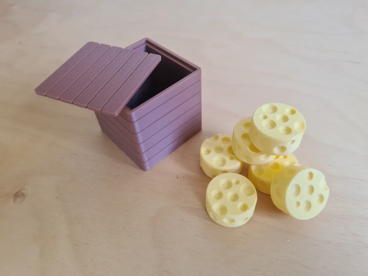 Cheese Puzzle Box, photo 4 of 4 - Cheese Puzzle Box Toys, Games & Hobbies