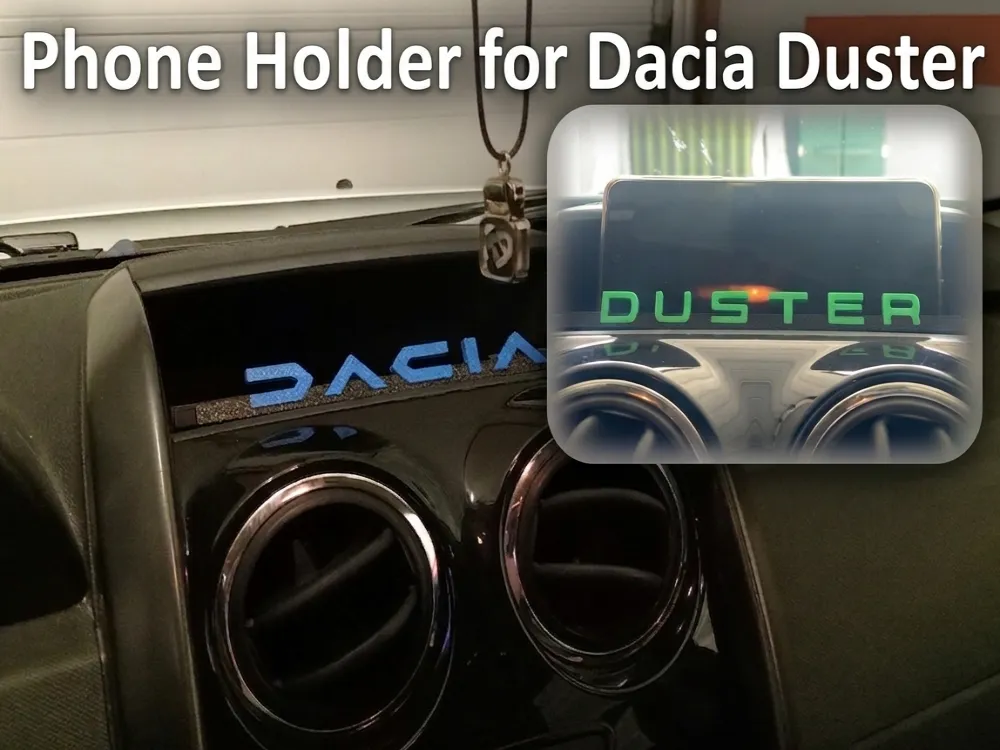 Dacia Duster Phone Holder