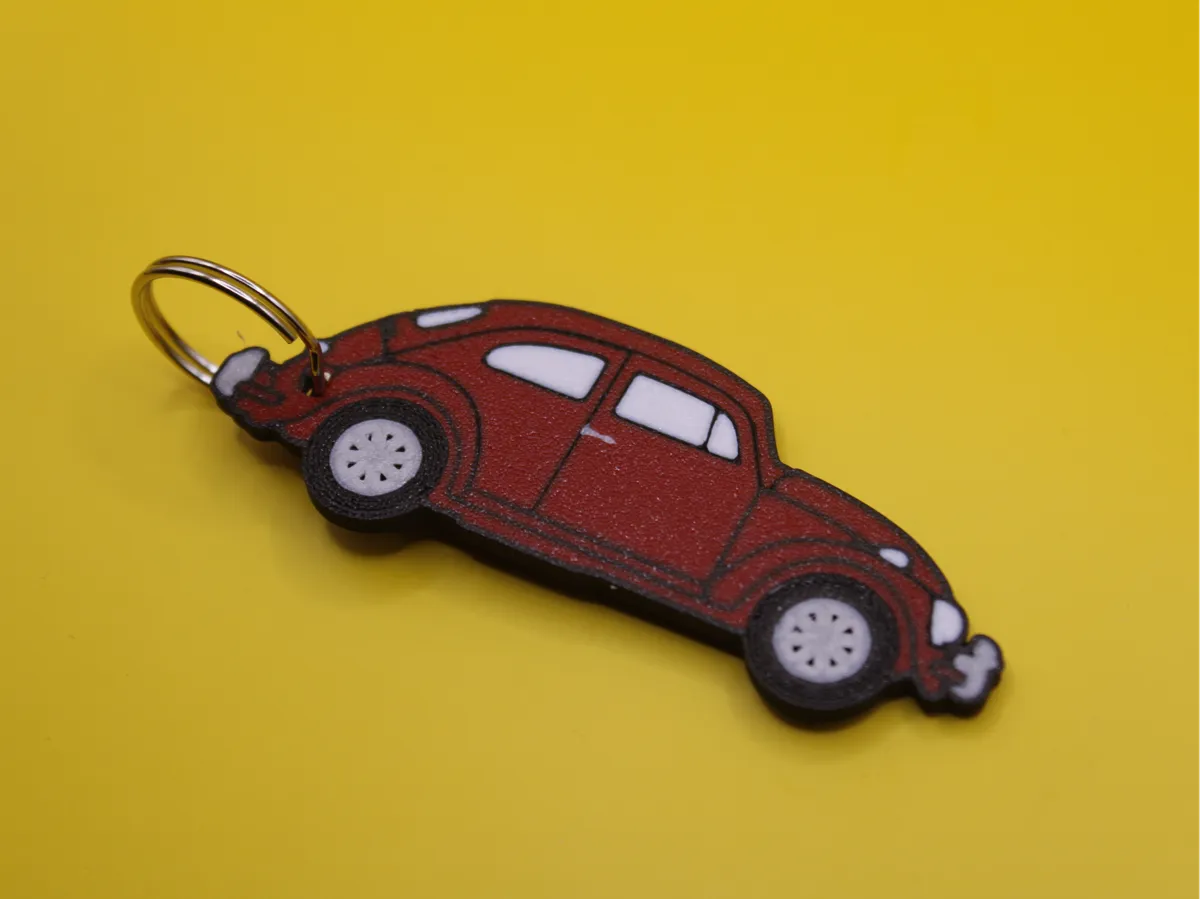 Car keychain VW beetle - brouk - Car Brand Keychains, in stock in India