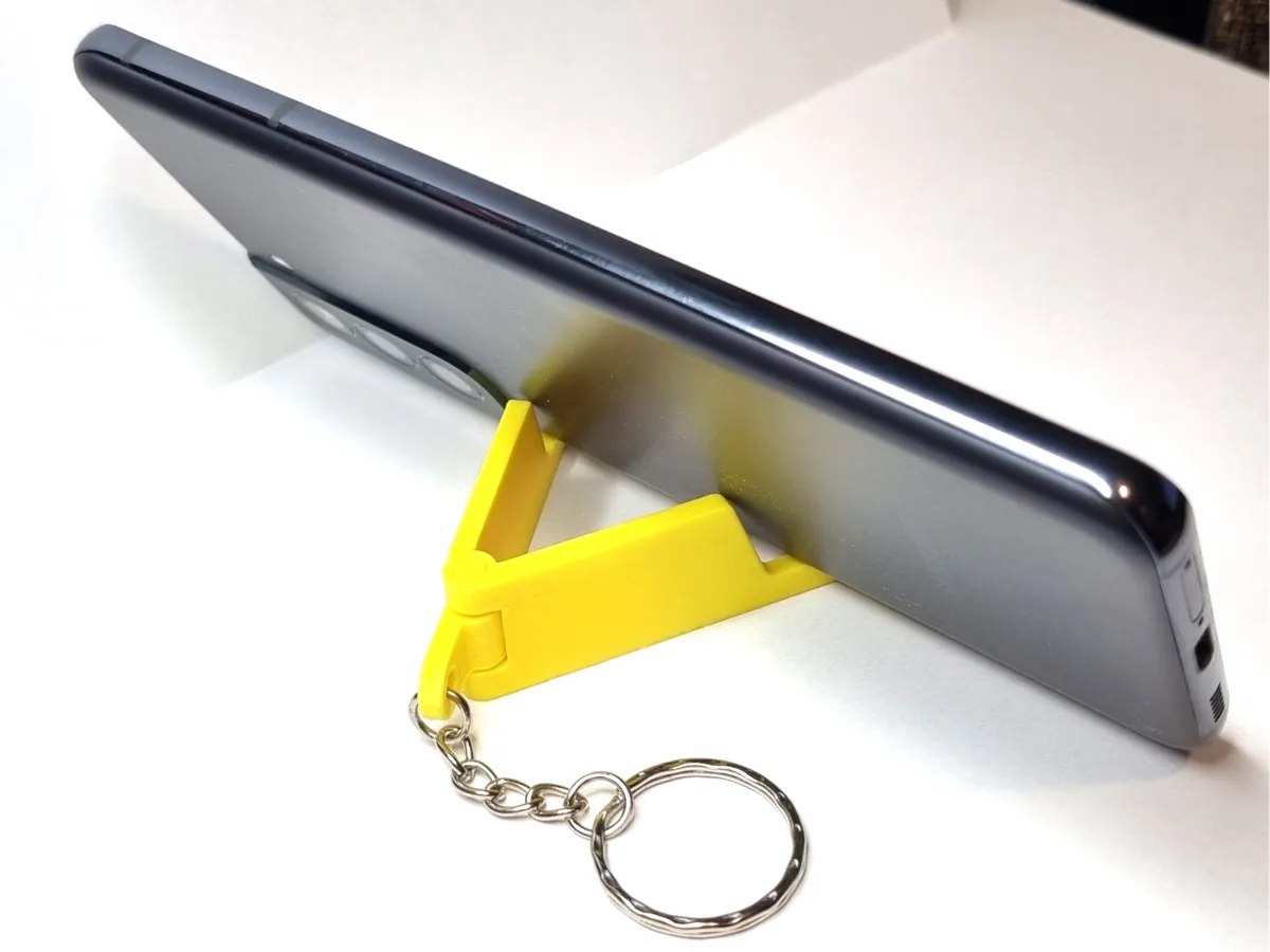 Compact Phone Holder Keyring