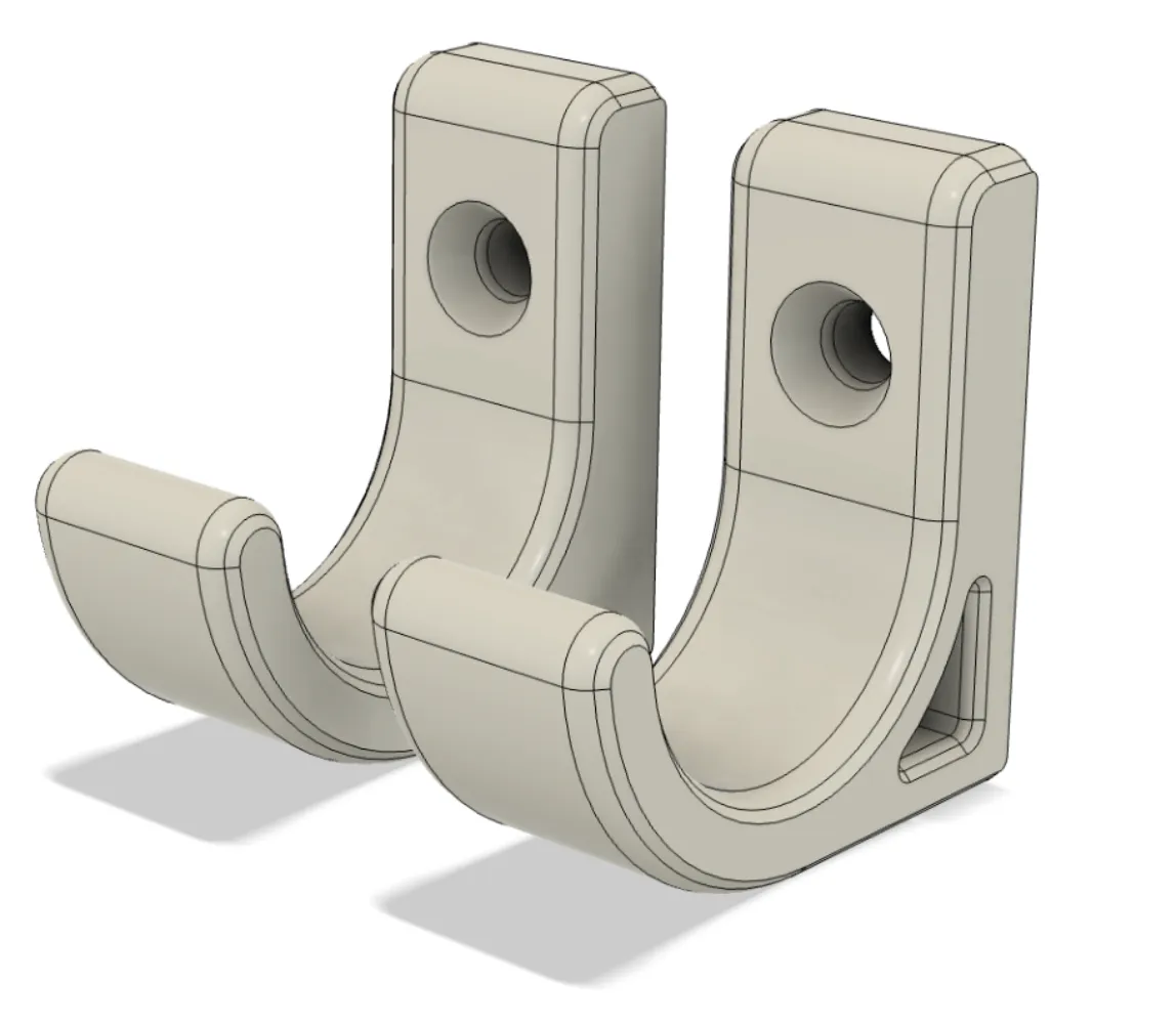 Rugged wall hook V2/2.1