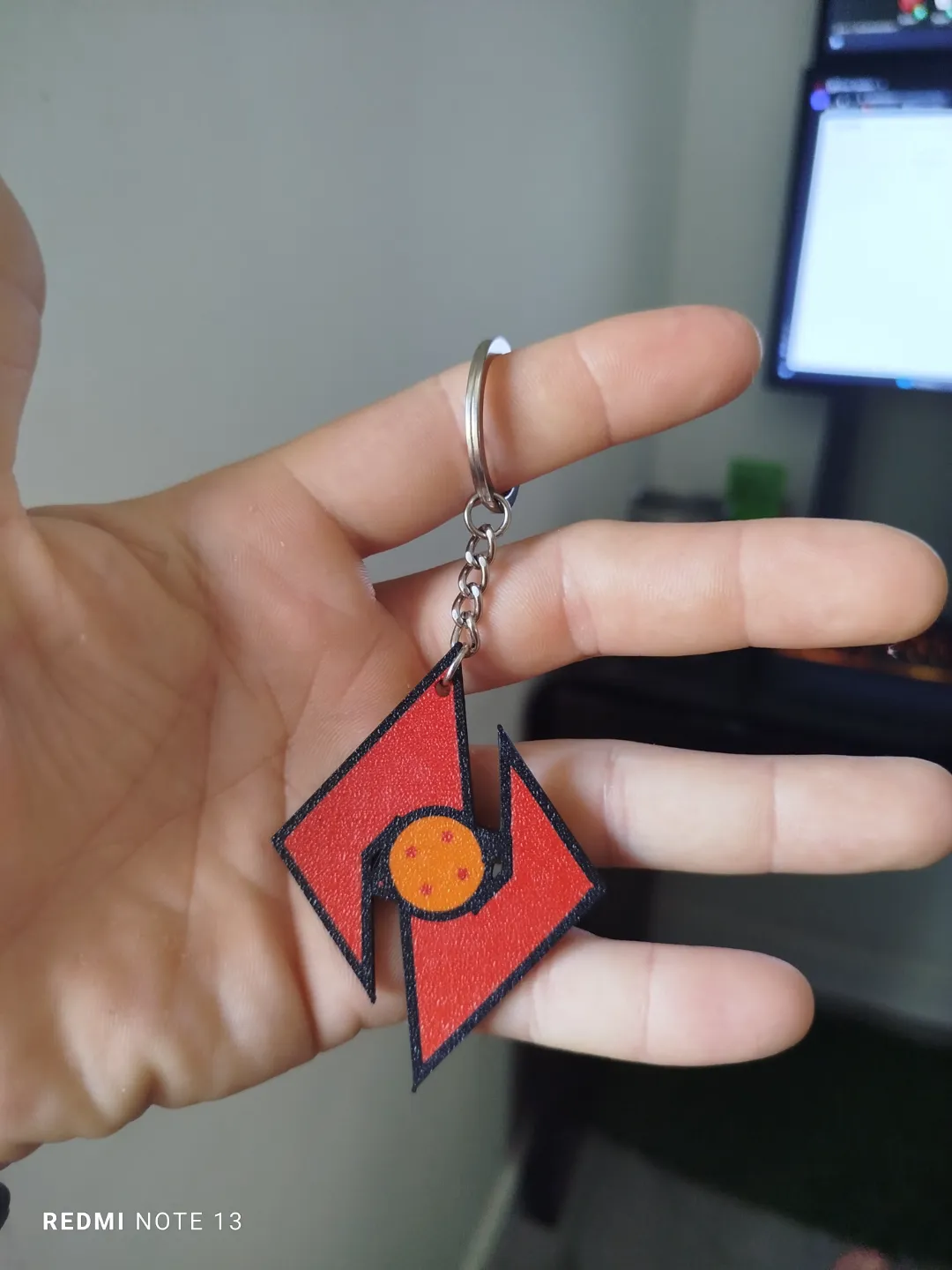 Dragon Ball Z Simbol keychain, photo 2 of 2 - Dragon Ball Z Simbol keychain Generative Art