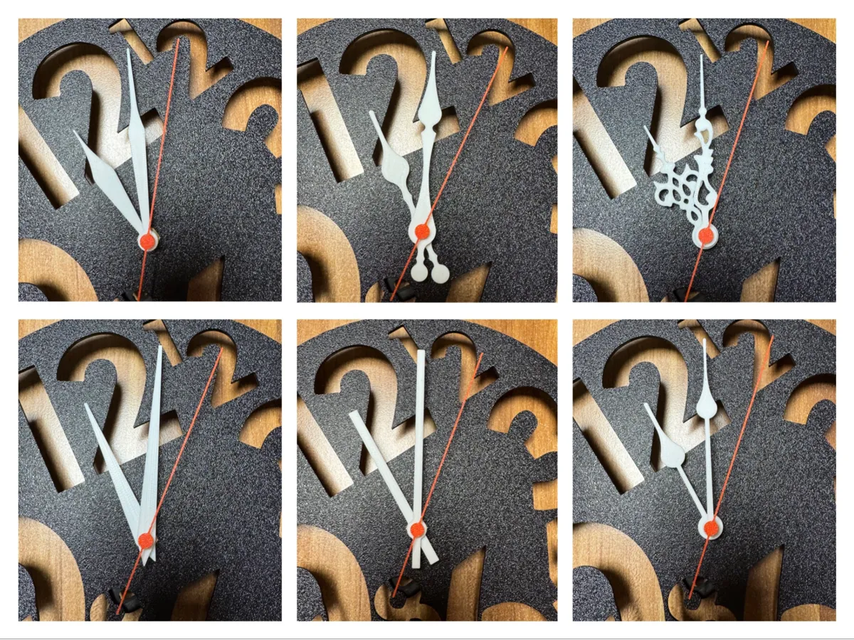 Clock Hands for 170 and 245 mm Clock faces