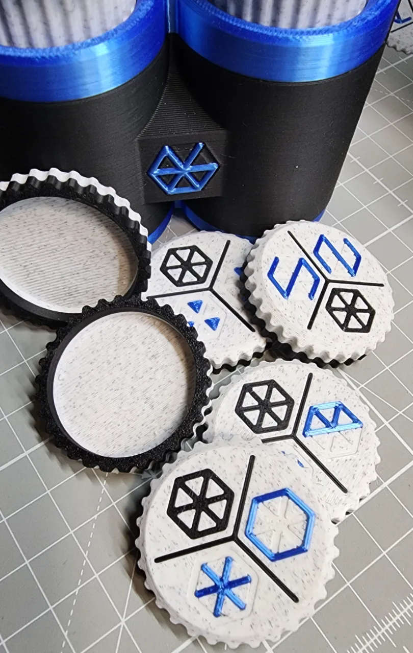 Snap On Dial Caps for HexGlyph Puzzle Box - Puzzles, in stock in India