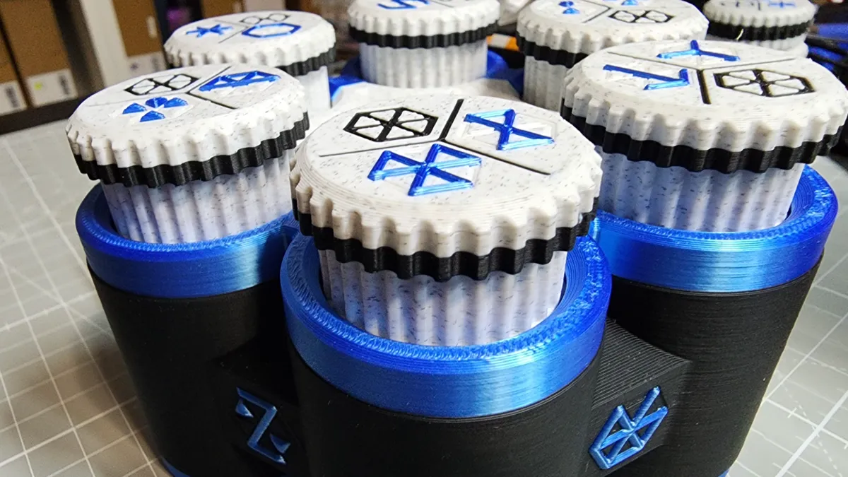 Snap On Dial Caps for HexGlyph Puzzle Box, photo 3 of 4 - Snap On Dial Caps for HexGlyph Puzzle Box Toys & Games