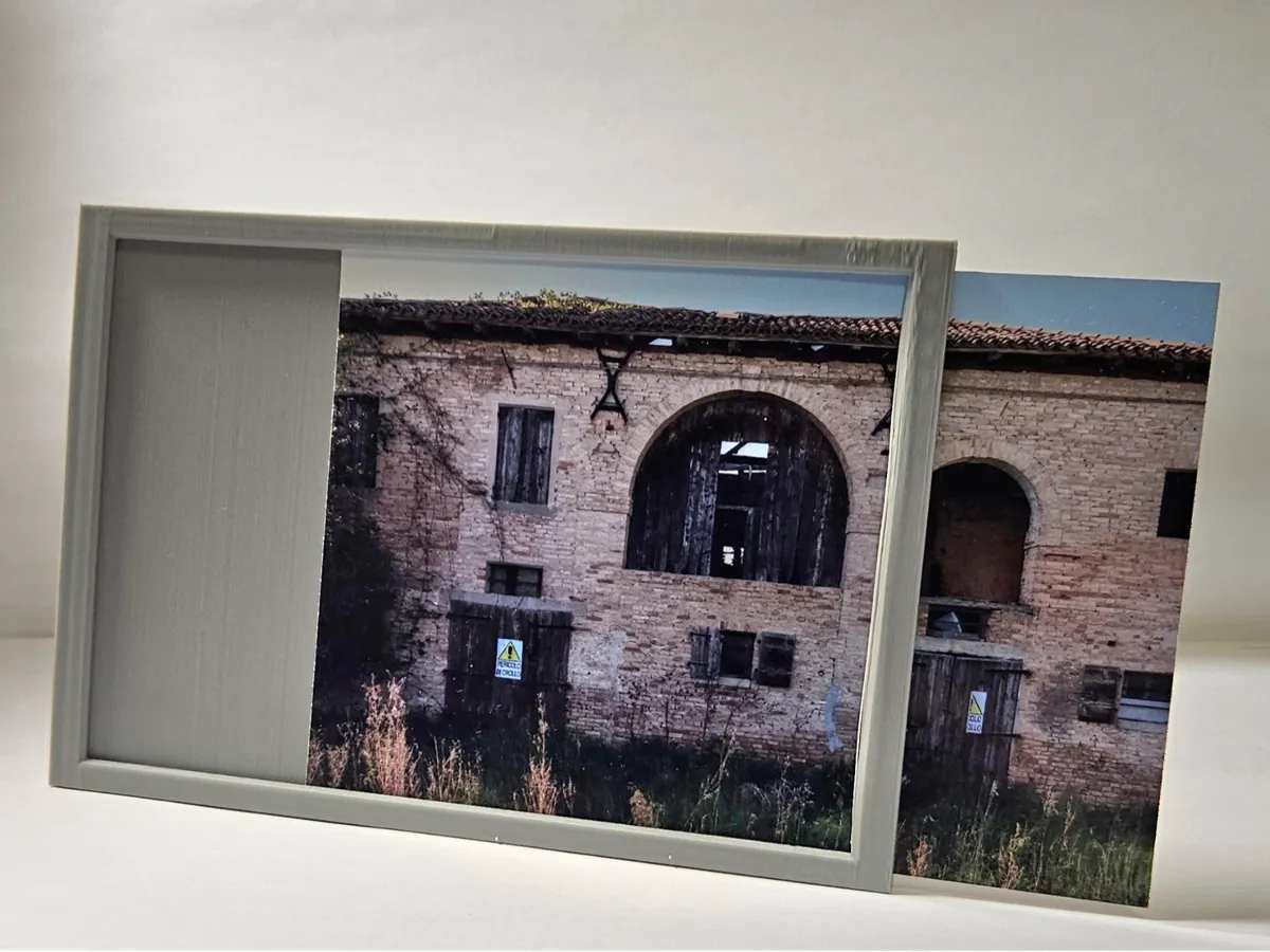Two way photo frame 10x15 cm