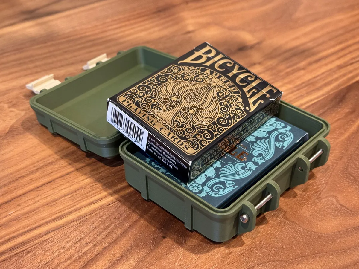 No Logo - Card Deck Storage Box, photo 3 of 4 - No Logo - Card Deck Storage Box Board Games & Tabletop
