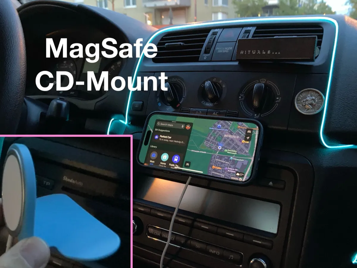 MagSafe Car CD Slot Phone Holder