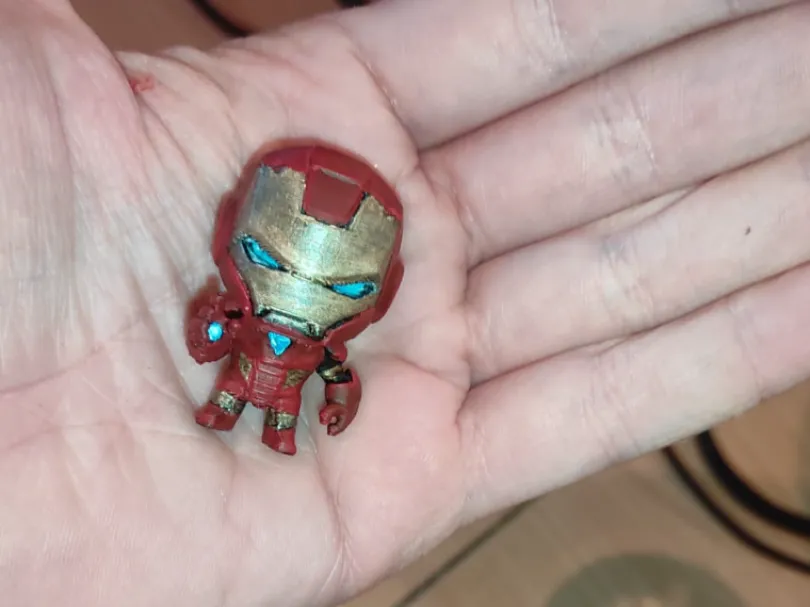 Chibi Ironman figure